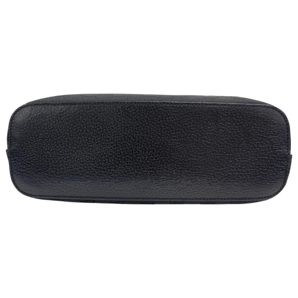 GUCCI Authentic Black Canvas Shoulder Bag - Picture 5 of 13